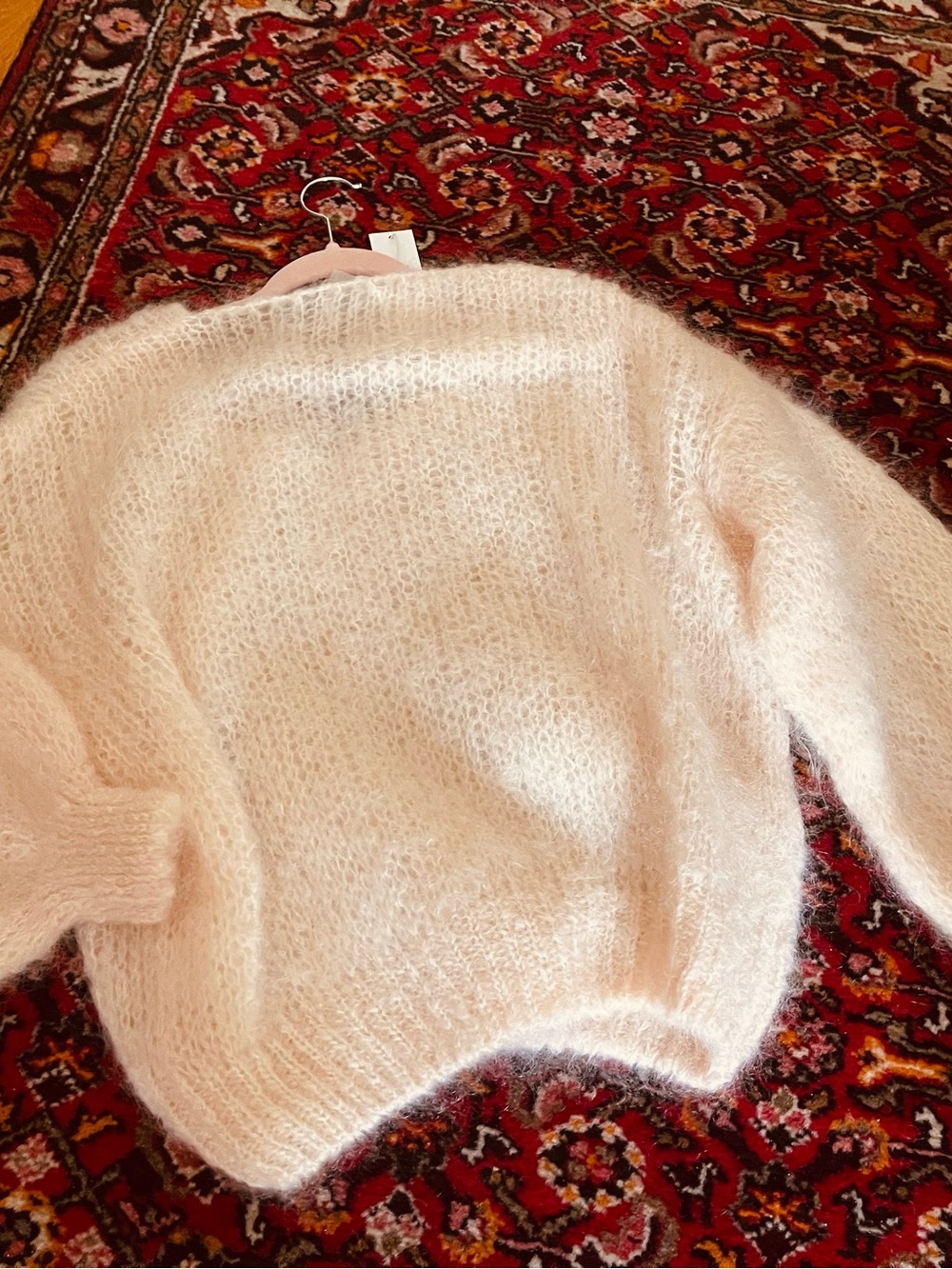 BWT American Dreams Fuzzy Knit Women's Sweater - Picture 3 of 3